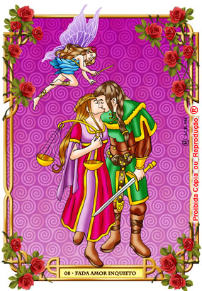 Tarot do Amor das Fadas Ele Sente Ciúmes de Mim